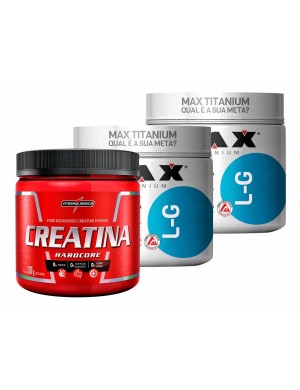 COMBO 2 GLUTAMINA 150G + 1 CREATINA 300G