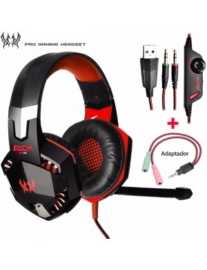 FONE DE OUVIDO HEADSET GAMMER C/ MICROFONE 108DB